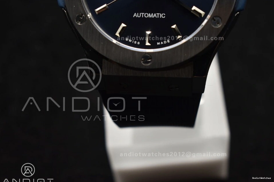 Edition 537 SS 42mm Dial Fusion HBF Packable Blue Gummy Blue Best 1:1 Strap A On 1228